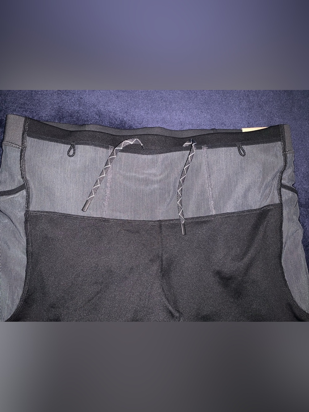 Nike Men's Dri-FIT ADV Lava Loops 1/2 Length Running Tights HJ4170-010 Sz: Large - Picture 3 of 6